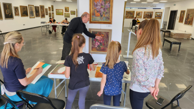 Foto k článku Workshop Malovaný příběh - vory na Otavě