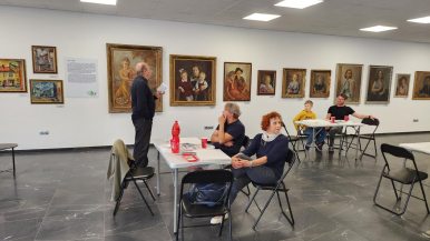 Foto k článku Workshop Malovaný příběh - vory na Otavě